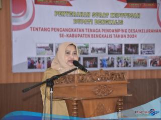 Bupati Kasmarni Serahkan SK Pengangkatan 2024, Kepada 341 Pemdes/Kelurahan Kabupaten Bengkalis