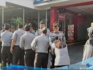 Apel Perdana Rutan Kelas I Medan Setelah Libur Lebaran