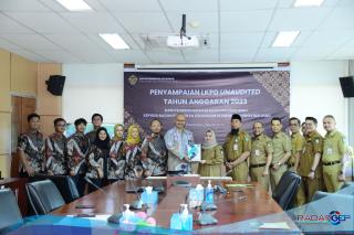 Bupati Bengkalis Serahkan LKPD Unaudited Tahun 2023 ke BPK RI Riau