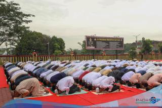Polda Sumut Gelar Sholat Idul Fitri 1446 H