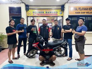 Kurang 24 Jam, Polsek Bangko Ringkus Pelaku Curas