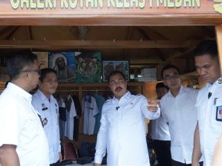Menteri Imipas Kunjungi Rutan Kelas I Medan