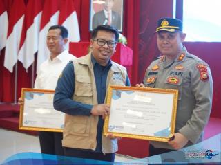 Kapolda Riau Terima Penghargaan Atas Pengungkapan Kasus TPPO