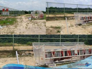 Bench Lapangan Sepak Bola Sport Center Tampak Hancur, Kadispora Tutup Mata Terkesan Tidak Bertanggungjawab
