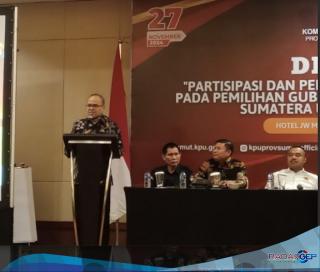 KPU Sumut : Partisipasi Pemilih di Pilgubsu 2024 Optimis Mencapai 80 Persen