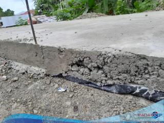 Pembangunan Jalan Desa Orahili-Lasara Tiga Serangkai Kecamatan Sirombu Diduga Asal Jadi