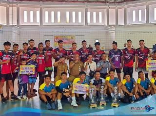 Open Turnamen Bola Voli Bupati Rohil Cup Resmi Ditutup