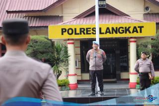 Jelang HUT ke-79 Bhayangkara Polri, Provos Polda Sumut Lakukan Gaktibplin