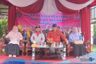 Pawai HAN Tahun 2024 Se-Kecamatan Mandau Dilepas Bupati