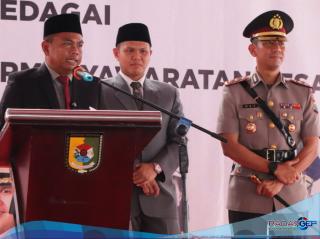 Bupati Dharma Wijaya Sebut Kapolres Sergai Sosok yang Intens Menggaungkan Olah Raga