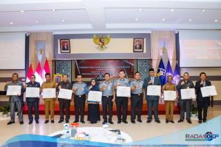 Pemda Kampar Peroleh Penghargaan Sebagai Kabupaten Peduli HAM