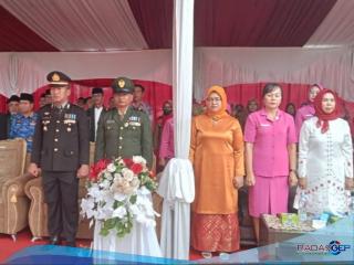 Kapolsek Kabun Hadiri Peringatan HUT RI di Polsek Kabun