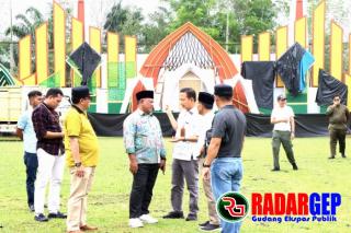 H-3 Pelaksanaan MTQ Ke-52  Tahun 2023 Tingkat Kabupaten Kampar, Sekda Kampar Kembali Tinjau Lokasi Utama