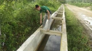 Fisik Proyek Peningkatan Jaringan Irigasi Permukaan di DI Bancah Labi Terindikasi Korupsi