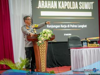 Motivasi Anggota Jadi Polisi Modern, Kapolda Sumut: Cara Bekerja Harus Smart