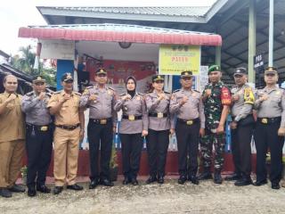 Polresta Deli Serdang Kedatangan Tim Penilai Pos Kamling Dari Dit Binmas Polda Sumut