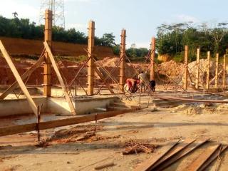 Tidak Ada Dana, Proyek Pembangunan SMAN 3 Rimba Melintang Terabaikan
