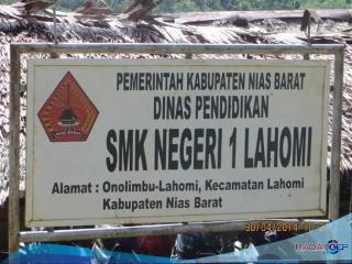 Kepala SMKN-1 Lahomi  Dilaporkan di Kejari Gunungsitoli