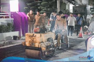 Komitmen Pemko Pekanbaru Bangun Infrastruktur, 29 Ruas Jalan Dioverlay Jelang Akhir Tahun