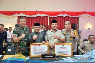 Bupati Bengkalis Rapat Bersama BNPB Republik Indonesia