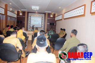 Wakil Bupati Bengkalis Ikuti Rakor Rutin Pengendalian Inflasi
