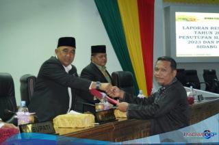 DPRD Kampar Gelar Paripurna Penyampaikan Laporan Reses Masa Sidang I Tahun 2023 dan Penutupan Masa Sidang I