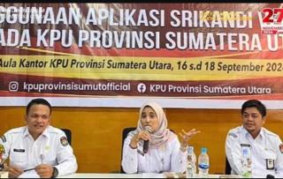 KPU Sumut Selenggarakan Bimtek Penggunaan Aplikasi SRIKANDI Versi Tiga