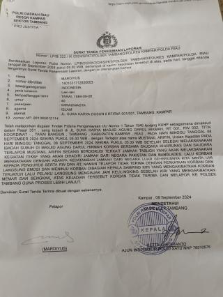 Seorang Oknum Imam Menganiaya Jamaah di Dalam Masjid