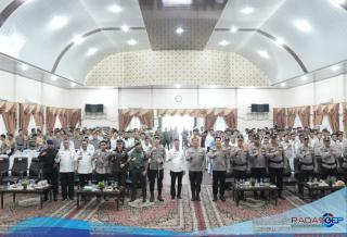 Bupati Rohil Hadiri Launching Polisi RW Jajaran Polda Riau