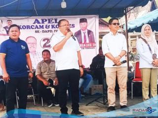 Ribuan Masyarakat dan Simpatisan Sambut Kedatangan Paslon FIRMAN - ROBERT