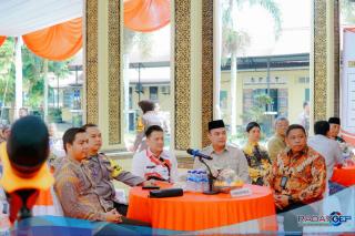 Pj Bupati Kampar Bersama Jajaran Terkait Lakukan Deklarasi Tertib Berlalu Lintas