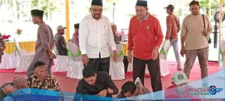 Kadis DLH Kabupaten Rokan Hilir Hadiri Penyembelihan 13 Ekor Sapi Kurban