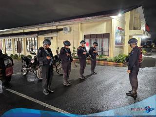 Brimob Sumut Gencar Patroli Malam, Wujudkan Medan Aman dari Gangguan Kamtibmas