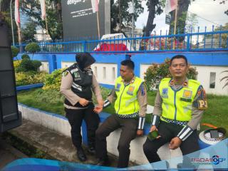 Kompol Gabriellah Pimpin Pemeriksaan Kesehatan Sebelum Operasi Patuh Toba 2025