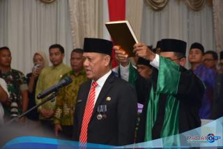 Dilantik Pj Bupati Kampar, Hambali Resmi Jabat Sekda Kampar