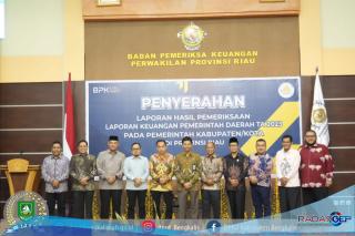 Wakil Ketua Syaiful Ardi Hadiri Penyerahan Penghargaan WTP dari BPK RI