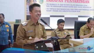 Bupati Rohil Minta Semua Pihak Jaga Netralitas Saat Buka Tahap Pilpeng