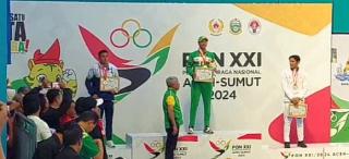 Tim Perenang Sumut Felix Raih Medali Emas Sekaligus Pecahkan Rekor PON XXI 2024