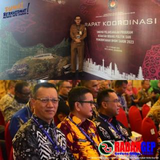 Sekda Kota Dumai Hadiri Rapat Koordinasi Nasional Untuk Dukung Pemilu 2024