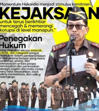 Kepala Kejati Riau Pimpin Upacara Peringatan Hari Anti Korupsi Sedunia Tahun 2023
